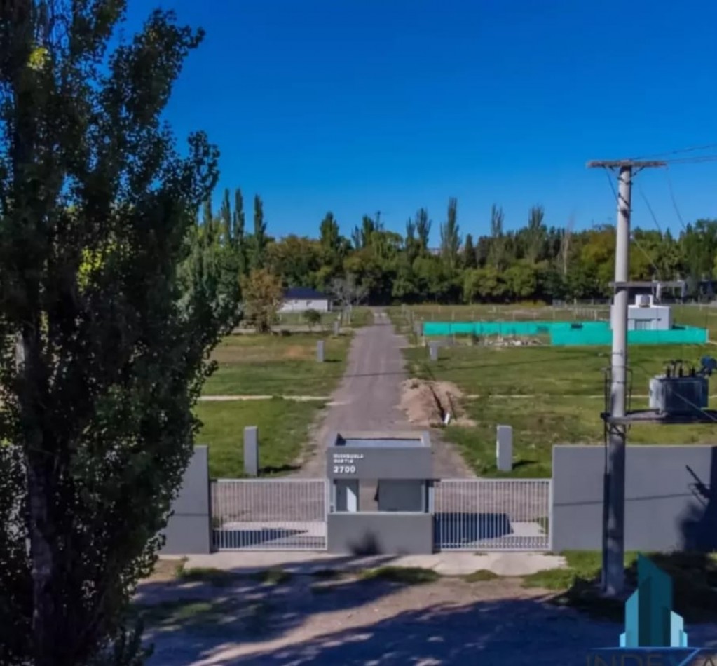 TERRENO EN VENTA - B° QUINQUELA MARTIN - GENERAL ROCA