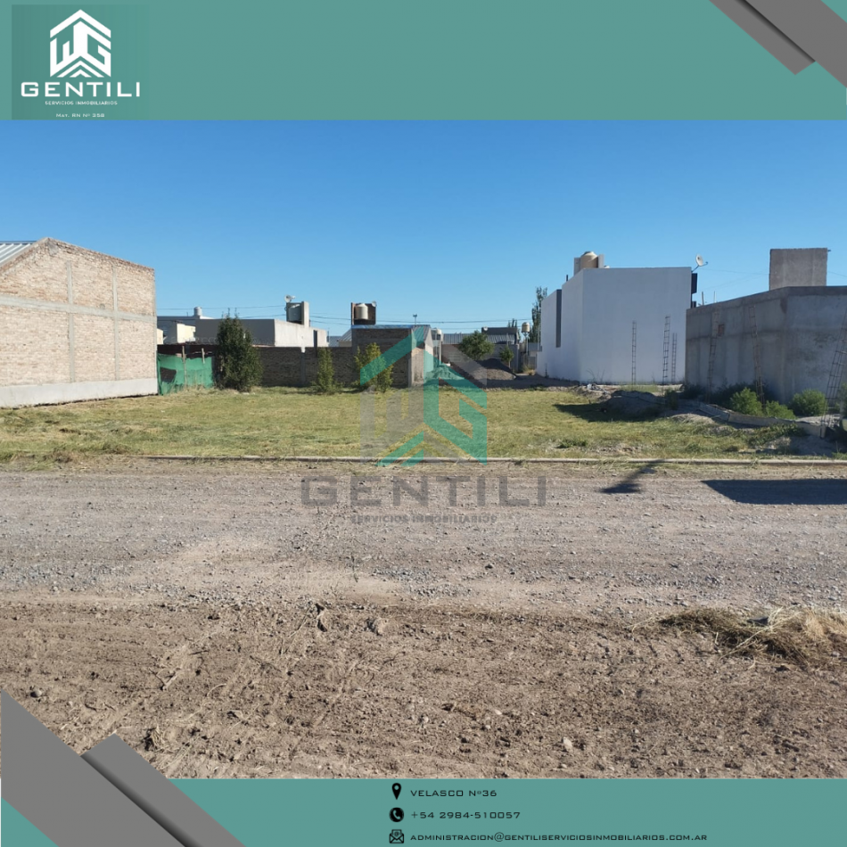 VENTA DE TERRENOS - Bo LA COLONIA 2 - GRAL. FERNANDEZ ORO