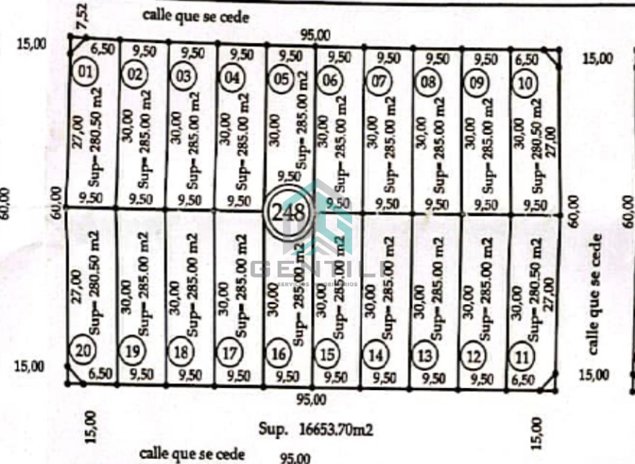 VENTA DE TERRENOS - Bo LA COLONIA 2 - GRAL. FERNANDEZ ORO